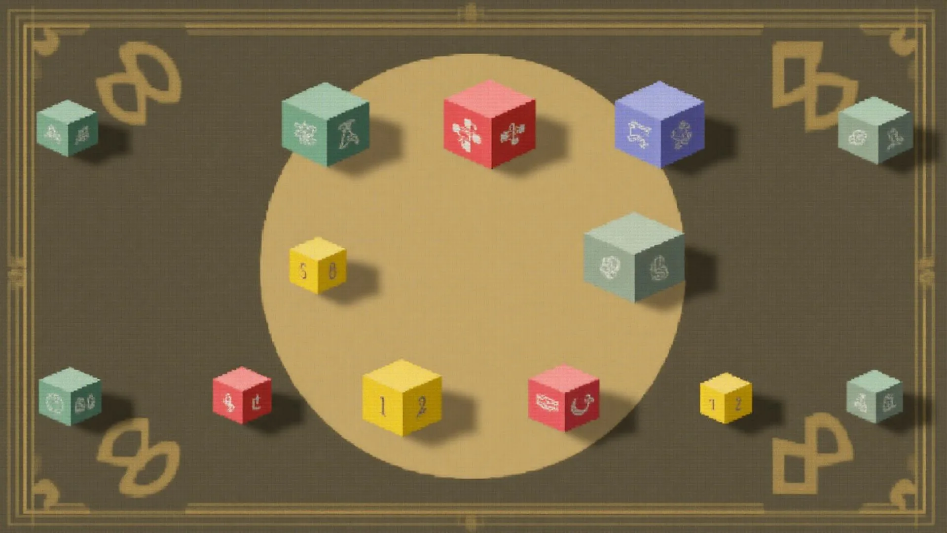 Ancient dice and cultural artifacts showing the historical significance of dice in human civilization